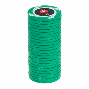 POKERSTARS GREEN CHIP ROLL