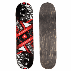 POKERSTARS KING SKATEBOARD DECK