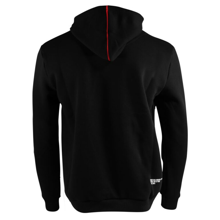 POKERSTARS RED THREAD BLACK HOODIE