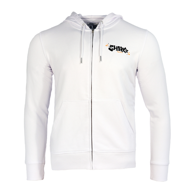 POKERSTARS “SHARKIE AREA” WHITE HOODIE