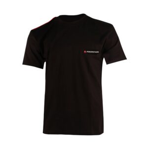 POKERSTARS RED THREAD BLACK T-SHIRT