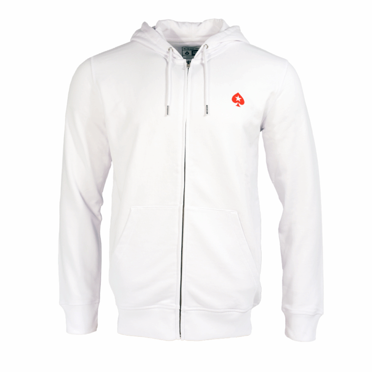 POKERSTARS PLAYER’S CLUB WHITE HOODIE