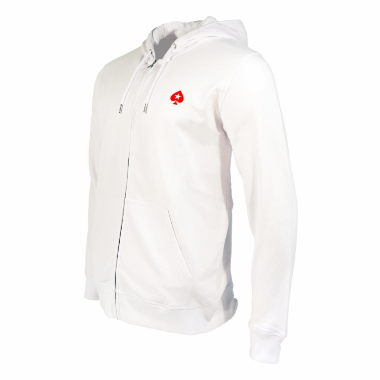 POKERSTARS PLAYER’S CLUB WHITE HOODIE