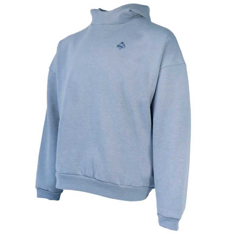 POKERSTARS OVERSIZED ‘P O K E R’ BLUE HOODIE