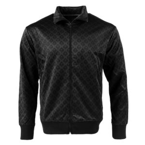 POKERSTARS MONOGRAM SPADE BLACK TRACK TOP