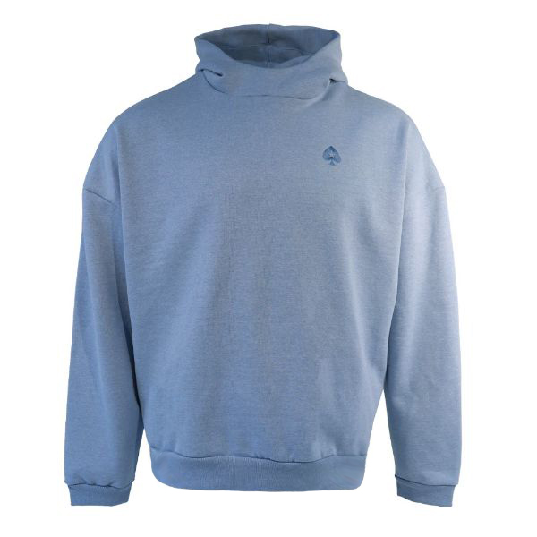 POKERSTARS OVERSIZED 'P O K E R' BLUE HOODIE