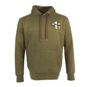 POKERSTARS SKULL & SWORD KHAKI HOODIE