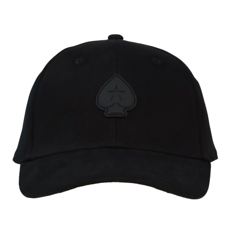POKERSTARS FOUNDATION SPADE BADGE BLACK BASEBALL CAP