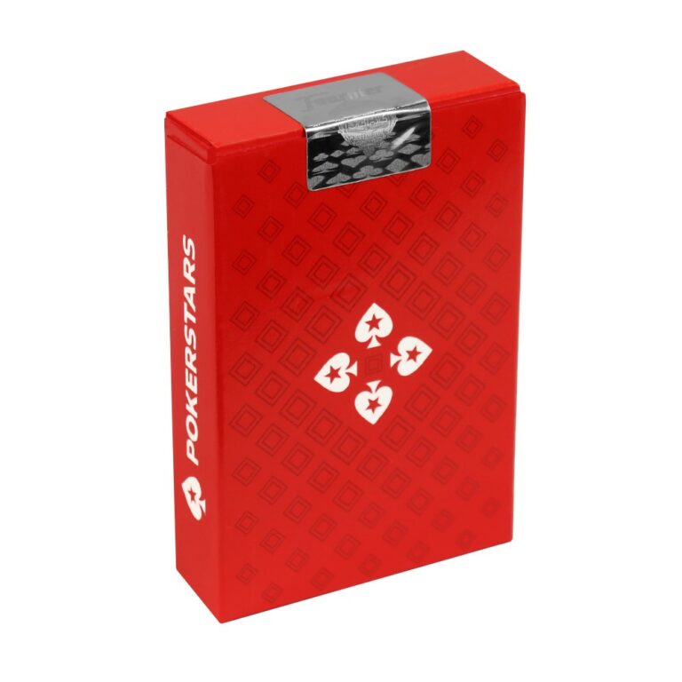 POKERSTARS RED DIAMOND FADE CARD DECK